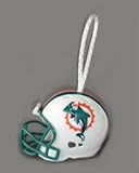 Official NFL National Football League Licensed Team Helmet Christmas Tree Ornaments - Miami Dolphins