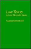 Love Theory in Later Hanbalite Islam