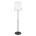 Durable 558957 Sherpa Infobase Sign Stand, Tilt-Adjustable, 40-60 High, Metal Base