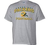 Reebok Green Bay Packers Stacked Helmet T-shirt