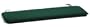 Oxford Garden 5-Foot Bench Cushion, Hunter Green