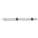 Ruby and Diamond Bracelet