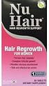NuHair Hair Regrowth Tablets, for Women, 50-Count Package