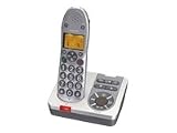 Audioline Big Tel 180 Schnurloses DECT-Telefon  gro&szlig;e Tasten und augenfreundlichem Display silber