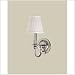Tools & Hardware : 1901-SN - Hudson Valley Newport 1-Light Wall Sconce in Satin Nickel
