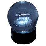 Griffin Stadium Florida Gators Laser Etched Crystal Ball