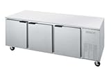 Beverage Air UCR93A-09 93" 3 Door Undercounter Refrigerator | 29.7 Cu. Ft.