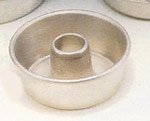 Tube Cake Pan Top: 9-1/2 X 4 High 3 Qt. Cap.