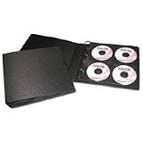 Print File Archival Album for Compact Disc (CD) Storage Pages, Holds Up to 120 CDs