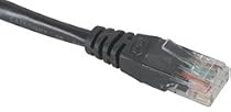 Belkin - Patch cable - RJ-45 (M) - RJ-45 (M) - 3 ft - ( CAT 5 ) - black