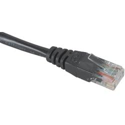 Belkin - Patch cable - RJ-45 (M) - RJ-45 (M) - 3 ft - ( CAT 5 ) - black by Belkin