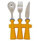 Trebimbi Puppets 3-pc. Flatware Set-Orange