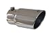 Angled Rolled End Exhaust Tip 5 in. Inlet 6 in. Outside Dia. 12 in. Length