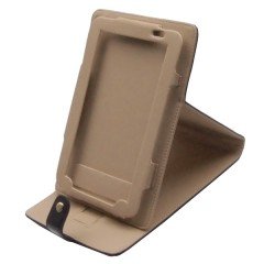 Ledertasche - FLIPSTYLE - passend f�r Samsung Galaxy Tab P1000 - Schwarz