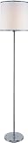 Floor Lamp With Chome Finish Trim – Fayola Collection
