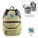 Kentucky Wildcats NCAA Zuma Insulated Backpack (Beige) (Embroidered Logo)