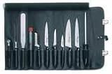 F. Dick 11 Piece Knife Chef's Set with Roll Bag