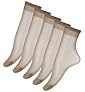 5 Pairs of 15 Denier Matt Ankle Highs