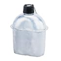 Rothco G.I. Style Aluminum Canteen, Silver, O/S