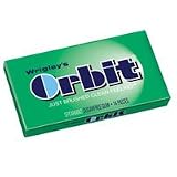 Wrigleys Orbit Spearmint Suger Free Gum - 12 Pc, 12/Pack