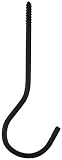 Stanley Hardware 6-Inch Ceiling Hook, Black #V2666