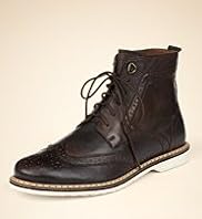 Older Boys Leather Lace Up Brogue Boots