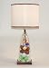Tapered Clear Cylinder Filled with Mini Sports Balls Table Lamp