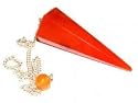 Carnelian Crystal Dowser / Pendulum