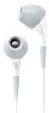 Official XVIDIA iPOD White In Ear Stereo Headphones / Earphones to fit all Apple iPODs inc. Nano, Video 30GB/60GB/80GB, Photo & iPHONE and also Creative (MP3) Vision M and other MP3 players.