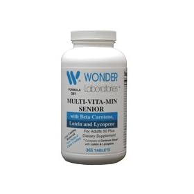 Multi-vitamin Multi-mineral Compare to Centrum Silver� Multivitamin Multimineral with Beta Carotene Especially for Adults 50 Plus - 365 Tablets #2914