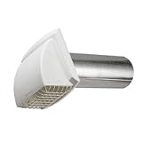 DUNDAS JAFINE, INC PMH4WXZ MAXI-FLOW® DRYER VENT HOOD 4x12-WHITE