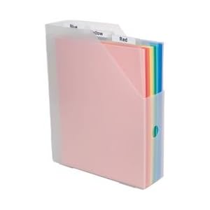 Advantus-Cropper-Hopper-Vertical-Paper-Holder-Frost-8-1-2-Inch-by-11-Inch