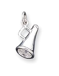 Sterling Silver Megaphone Charm