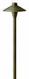 IMAGE OF Hinkley Lighting 16001MZ Hardy Island 20-Watt T-3 Bi Pin Light Bulb 23-1/2-Inch Traditional Low Voltage Path Light, Matte Bronze Finish