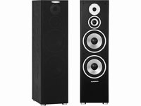 Quadral QUINTAS 505 3-Wege Standlautsprecher Paar (140/280 Watt) schwarz