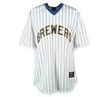 Milwaukee Brewers Cooperstown Replica Throwback Jersey