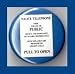Doctor Who Police Box Sign 1 Inch Magnet
