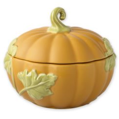 Pfaltzgraff Plymouth Pumpkin Covered 2 qt.