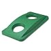 Rubbermaid(R) Slim Jim(R) Bottle & Can Recycling Top, Green