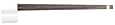 Johnson Level and Tool 3350-W Stake Flags White 2.5-Inch x 3.5-Inch Flag on 21-Inch Wire Stem, 100 Pack