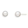 7.5-8mm AAA Akoya Pearls 14k Yellow Gold Earring