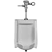 Sloan Valve WEUS-1002.1001-0.25 HEU Wall-Hung Urinal with HEU Royal Flush Valve, White