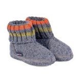 Haflinger 631051 Hüttenschuhe Paul anthrazit