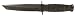 Ka-Bar Short Tanto Point Knife, Black