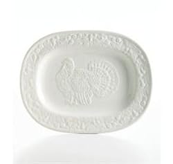 Martha Stewart 18" Turkey Platter Forest Grove Collection