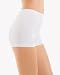 Ilusion Women's Microfiber Everyday Light Support Boy Short Boxer Panty WHITE S
