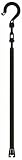 �y���ł��ǂ��ł��݂���I�z���\�t�b�J�[��20�t�b�N�@250mm ���@BH-250-B