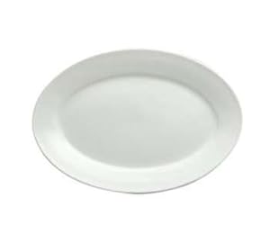 Bright White/Rego Collection PLATTERS OVAL ROLLED EDGE (2 Dozen/Unit)