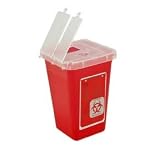 BEMIS BIOHAZARD SHARPS CONTAINER 1 QUART