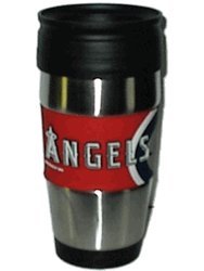 Los Angeles Angels of Anaheim Stainless Steel Insulated Travel Tumbler Mug 15 oz
